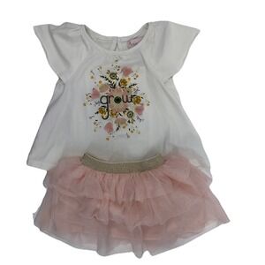 Savannah Baby Girl‎ Shirt Carters Tutu Skirt 12months
